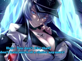 Esdeath Teaches You a Lesson [Hentai JOI, AgK JOI] (Femdom, Light CBT, Edging, CEI)