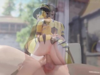 Overwatch DVa compilation (Animation with sound)