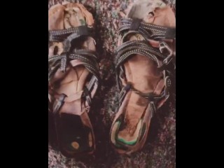 Someone please buy me new sandals!!