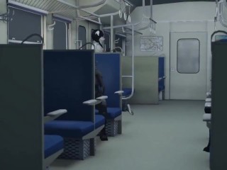 Train Quickie - Furry yiff video