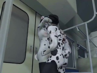 Train Quickie - Furry yiff video