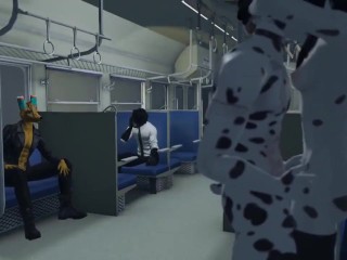 Train Quickie - Furry yiff video