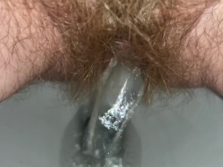 Zoom Pee in Toilet and Spread Pussy Lips - Bunnie Lebowski 