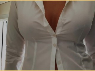 Wifey Wet Shirt Compilation  Big Tits No Bra - 🔥➡️OF @wifeydoespremium
