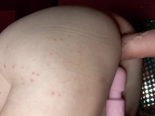 Multiple squirting orgasm on 10" PD King Cock