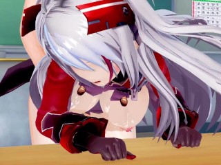 Prinz Eugen azur lane 3D hentai 4/7