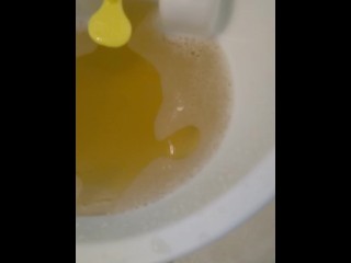 Urine Fetish Princess Potty Training Boy Urinal Toy Aim Play!: Girl Stands to Pee Foamy Yellow Piss