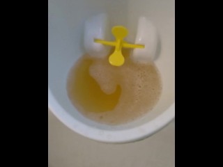 Urine Fetish Princess Potty Training Boy Urinal Toy Aim Play!: Girl Stands to Pee Foamy Yellow Piss