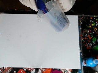 Bunter Sex und Acryl pouring