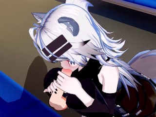 Arknights - LAPPLAND POUNDED IN PUBLIC 3D Hentai