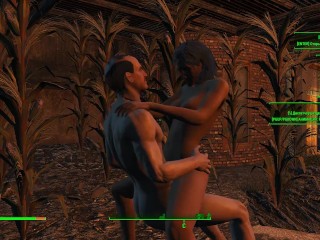 Beautiful prostitutes perfectly please guys and girls in Fallout game | PC Game