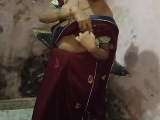 Indian girl saree sex with boyfriend at home