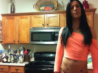 Kimberly George Webcamming while roommate cooks 456clips ~KimberlyGeorge~