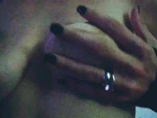 Saggy slut training tit