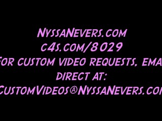 Christina Carter & Nyssa Nevers Bound And Gagged By You Babe