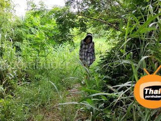 Thai out door sex squirt in the forest ชวนนร.ม.3เข้าป่า เสียงไทย คลิปหลุด เอ้าดอร์ไทย