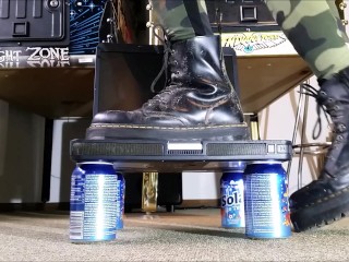 Computer Crushing with Doc Martens Jadon Boots ( View 1) (Trailer)