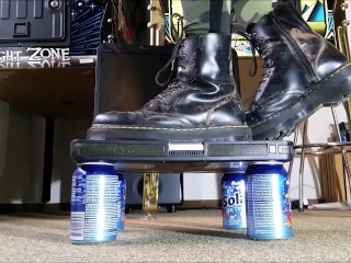 Computer Crushing with Doc Martens Jadon Boots ( View 1) (Trailer)