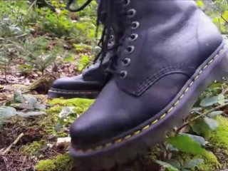 Mushrooms Stomping with Doc Martens Boots (Trailer)