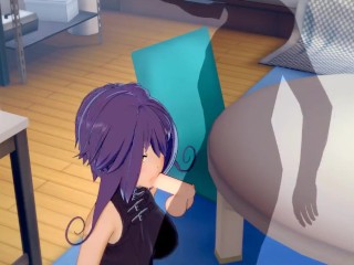 [Soul Eater] Blair(3d hentai)