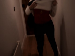 Wife let me fuck real British escort while she watching it