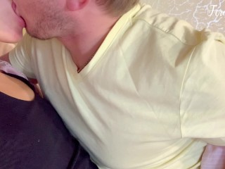 StepUncle licks my nipples and cums on my milky pussy/feralberryy