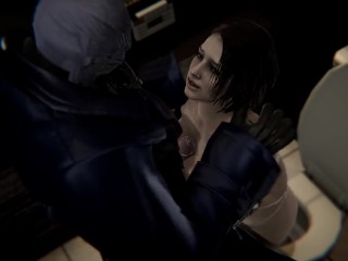 Resident Evil 3 Remake - Nemesis fucks Jill Valentine - 3D Porn