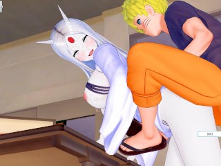 Ootutuki Kaguya VS Naruto captured