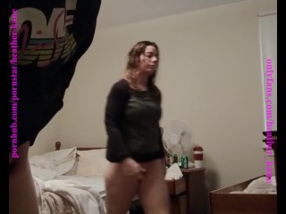 Heather Kane says Goodbye To College Fling with One Quick Cum Dump