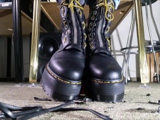 Lamp Crushing with Doc Martens Sinclair Hi Max Boots (Trailer)