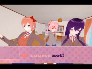 【DDLC】【HENTAI ORGY FUTANARI 3D】