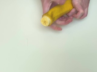 How To Make DIY Homemade Fleshlight With Banana Peel