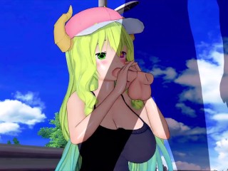 Kobayashi-san Chi no Maid Dragon Quetzalcoatl 3D HENTAI