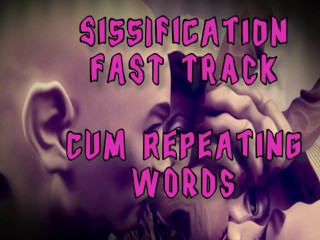 Fast Track into Sissy Hood Cum repeating what I say and become a sissy fag