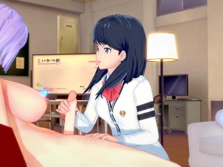 [SSSS.Gridman] Futanari Akane Shinjo Fuck Rikka Takarada(3d hentai)