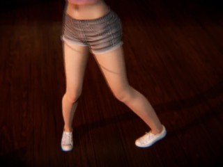 Dead or Alive - Honoka sexy dance - 3D Softcore