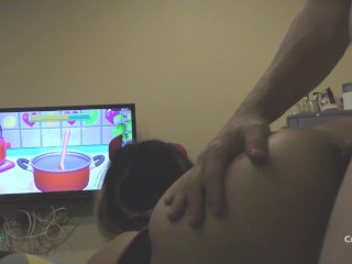 I Play With Her Pussy While She Plays Nintendo