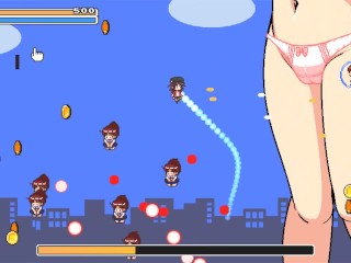 PunitDot [Hentai pixel game] Ep1 save japan from kawai giant girl with huge boobs !