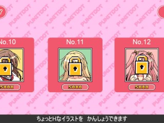 PunitDot [Hentai pixel game] Ep1 save japan from kawai giant girl with huge boobs !