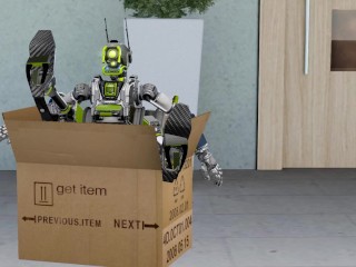 Otter Babe Orders Fuck Robot and gets Fucked Silly - Second Life Yiff