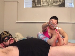 Kiora's FOOT SMELLING HJ and OILY SOLES FJ