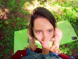 Fuck me in Forest For Instagram Subs - Public Agent Pickup Fit Girl with Real Outdoor Sex / Kiss Cat