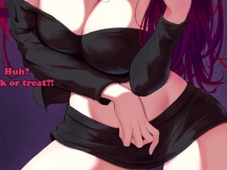 Katarina's Halloween (Hentai JOI) (League of Legends) [Femdom, Facesitting, Breathplay, Smotherbox)