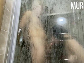 Горячий секс в душе  Murstar