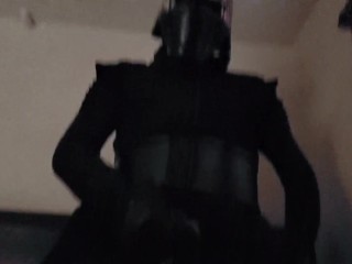 Kylo Ren Jacks Off In His Bedroom