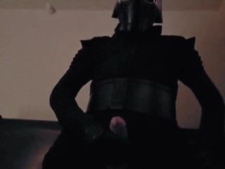 Kylo Ren Jacks Off In His Bedroom