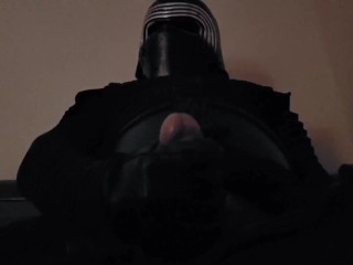 Kylo Ren Jacks Off In His Bedroom