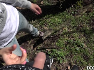 My stepsister helped me pee in the park