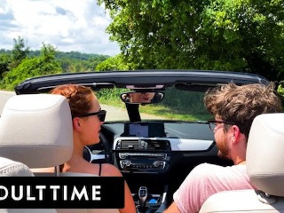 MODEL TIME Siri Sucks Cock in Rideshare & Gets Fucked