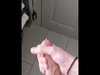 First video of me stroking my cock